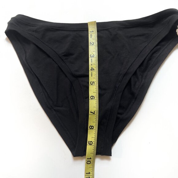 HELSA High Cut Underwear in 2nd Skin Jersey Black Size Medium NEW NWT - Picture 7 of 7
